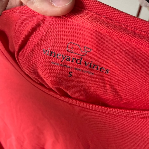 Vineyard Vines Red Long Sleeve Tee - Picture 4 of 5